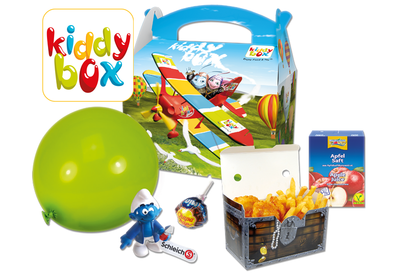 Kiddybox® Enjoy Food and Toy®