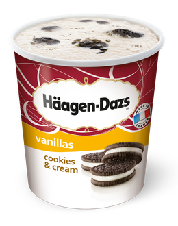 Häagen-Dazs Eiscreme Cookies & Cream