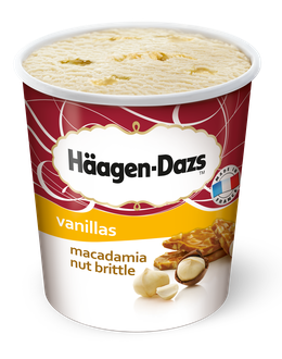 Häagen-Dazs Eiscreme Macadamia Nut Brittle