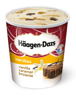 Häagen-Dazs Eiscreme Vanilla Caramel Brownie